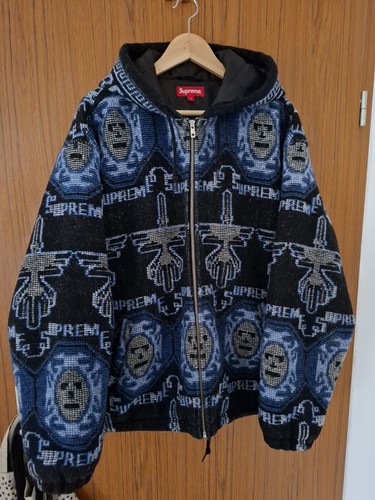 Supreme aztec woven hooded - aztec,
