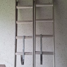 2 Aluminium Dachleitern!!!