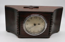 X-258 Schöne, antike Kaminuhr im Holzrahmen, England