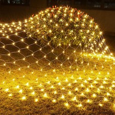 2x2m/3x2m/3x3m LED Lichterkette Lichternetz Lichtervorhang Innen/Außen Deko IP44