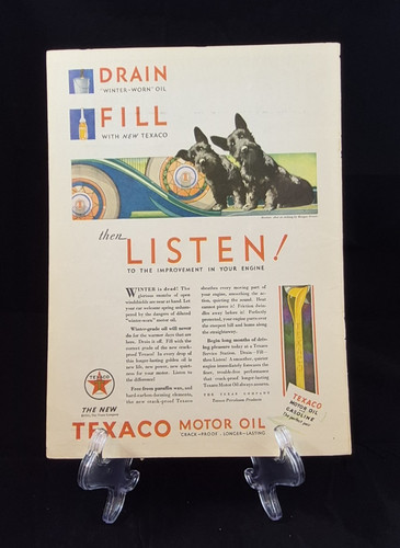 1920 antike texaco öl - texaco,
