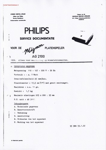 Service manual anleitung - service, für
