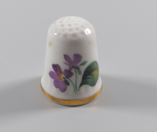 Porzellan fingerhut blumen - porzellan,