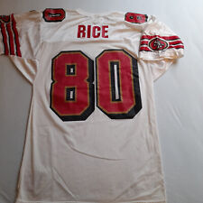 Jerry Rice San Francisco 49ers Vintage NFL Jersey Trikot Rot Starter Rare HOF