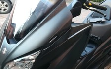 2 Aufkleber 3D Hüften Windschutzscheibe Kompatibel Roller Suzuki Burgman 400