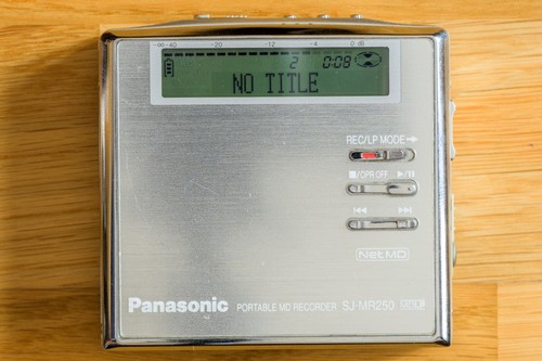 Panasonic mr250 mini disc - sj-mr250,