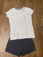 Yigga Schlafanzug Shorty Herz Mädchen Gr. 146 / 152 w neu