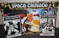 Starquest- SpaceCrusade MB #Basisspiel Französisch 100% komplett-Guter Zustand#
