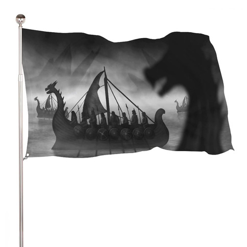 Dekorative hausflagge - dekorative,