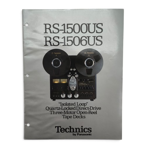 Technics 1500us 1506us - rs-1500us, rs-1506us