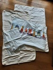 Baby Bettausstattung Decke 100x135 BW, Matratzenhülle, Bettwäsche