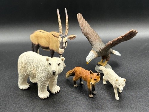 Schleich tiere konvolut - 4x,