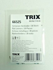 Minitrix N 66525 Schienen Verbinder 20Stück siehe Foto in OVP CK2153