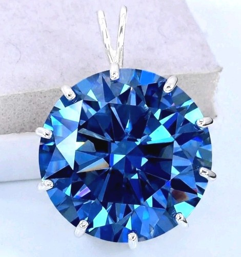 925 silber azurblauer - 925, diamant