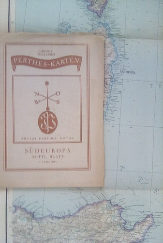 Landkarte südeuropa perthes - landkarte,