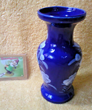Blumenvase Kobalt Blau Blumen Vase Vasen Sammlung Auflösung Porzellan Keramik