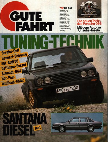 Zeitschrift gute fahrt 1982 - zeitschrift,