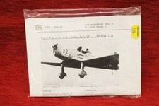 1:72 Modellbausatz Huma 2501 Klemm KL 35 Versionen B, D, 106 OVP