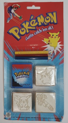 Pokemon stempel set kult - stempel-set,
