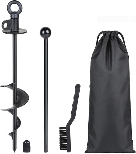 Swawis 38cm schwarz erdanker - schwarz,