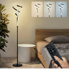 IZOWE Stehlampe Fackel Moderne LED Stehlampe 3 Farbtemperaturen Stufenlos