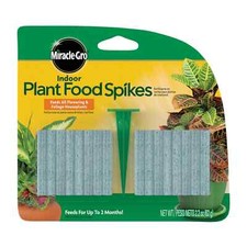 Miracle-Gro Zimmerpflanzenfutter 48-Spikes, Garten Rasen Versorgung, (2,2 Unzen/62 g)