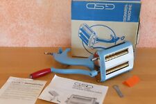 GSD Nr 3 wie Emide Nudelmaschine Gusseisen Vintage OVP Bedienungsanleitung Zubeh