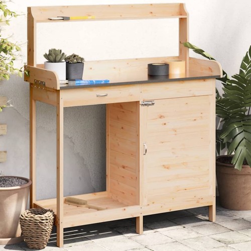 Pflanztisch mit schrank - mit,