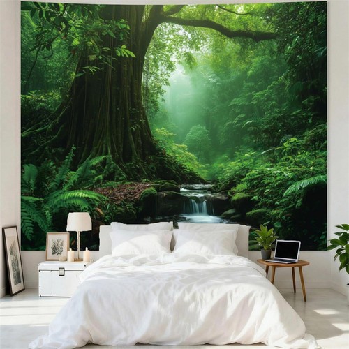 Extra großer wald grün - großer,