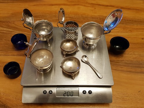 200 gepunzt sterlingsilber - 200, g