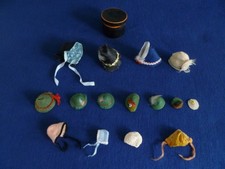 alt antik Konvolut Hutschachtel Hüte Hauben Mützen Hutladen Kaufladen Stube Haus