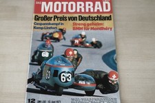 1) Motorrad 12/1971 - Großer Preis von Deutschlan - Hercules K 125 X mit 15PS i
