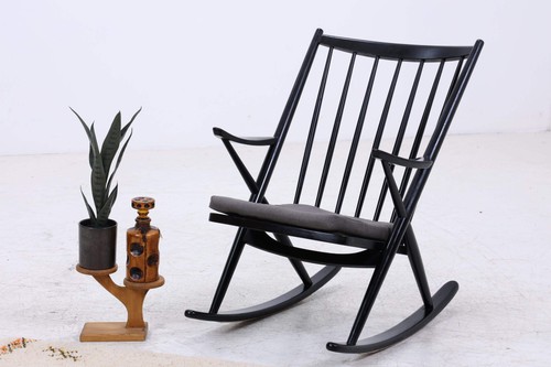 Vintage schaukelstuhl modell - vintage,