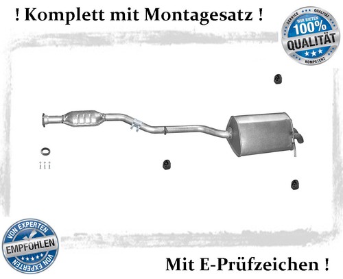 Auspuffanlage für mercedes - auspuffanlage,