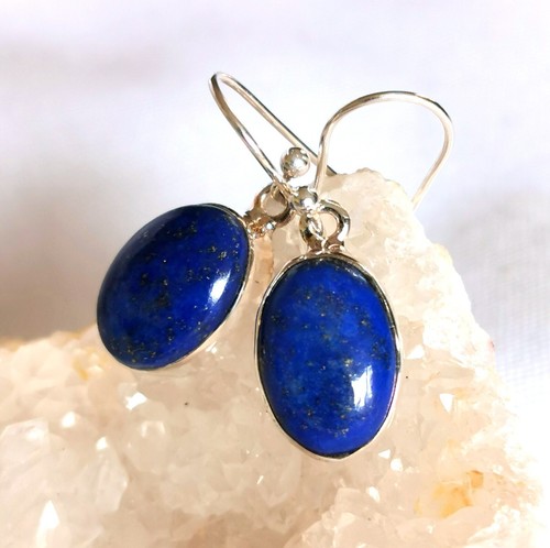 Ohrringe mit lapis lazuli - ohrringe,