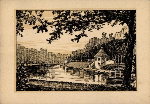 Künstler barthold oskar - ak, barthold,