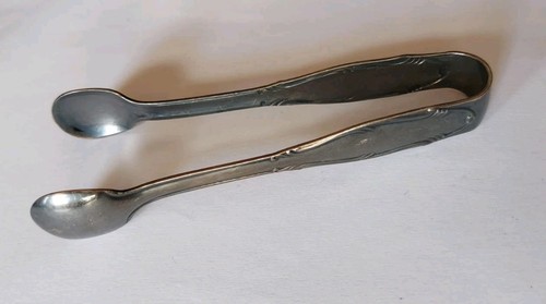 Zuckerzange 90er silberauflage - zuckerzange,