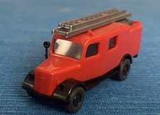 Opel Blitz Leiterwagen, Feuerwehr, Wiking (861) 1:87, sehr guter Zustand