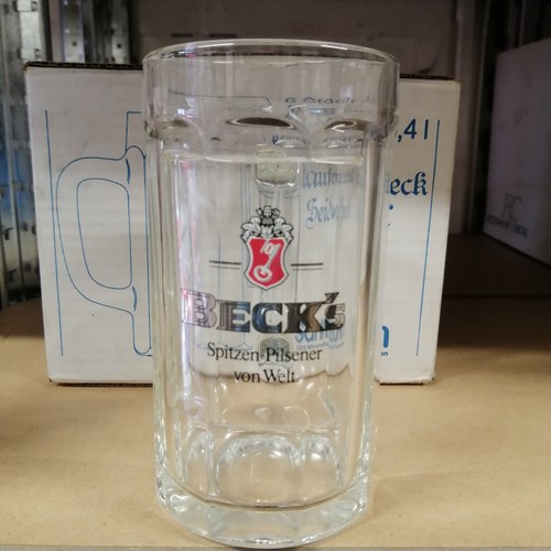 Becks bierkrug seidel krug - 6x,