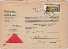 139967) Berlin Nr. 384 U-Bahn auf Orts-Nachnahme