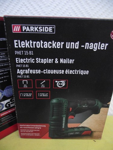 Parkside elektrotacker und - parkside,