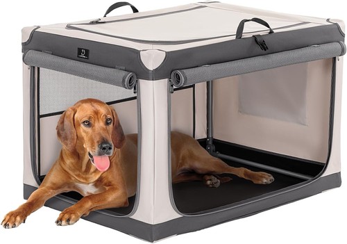 Faltbare hundebox für große - faltbare,