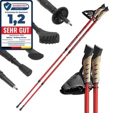 Trekkingstöcke Rot Alu Nordic