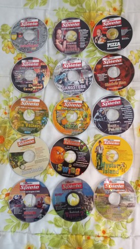 Spiele cd konvolut - x,