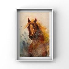Original Aquarell Bild