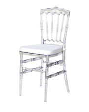 2 x Acryl Stuhl Kunststoff