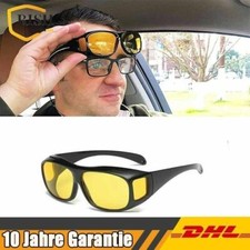 Nachtsichtbrille Autofahrbrille Herren Damen Autofahren Sonnenbrillen Gelb DE