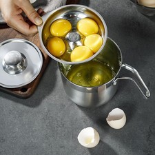 Eiertrenner aus Edelstahl