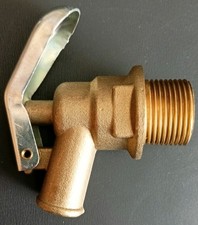 Auslaufhahn Messing Öl