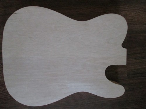 Gitarren korpus body form - body, t-form